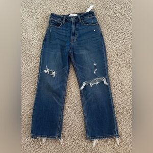 Abercrombie Distressed Blue Jeans NWT size 26